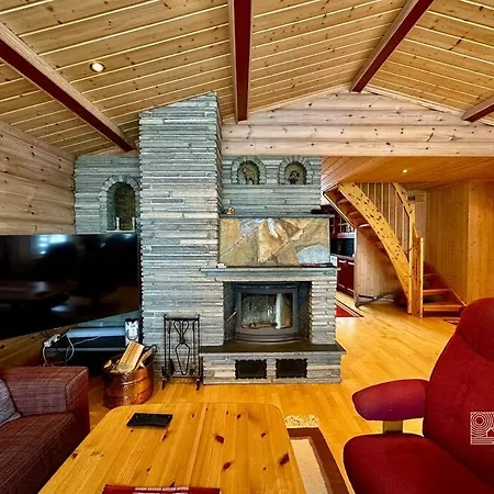 度假居 Large With Sjusjoens View, Sauna And In Out Sjusjøen