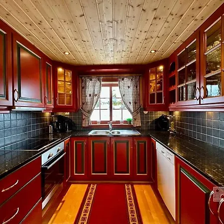 Large With Sjusjoens View, Sauna And In Out 別荘 *