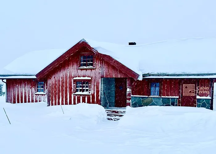 度假居 Large With Sjusjoens View, Sauna And In Out